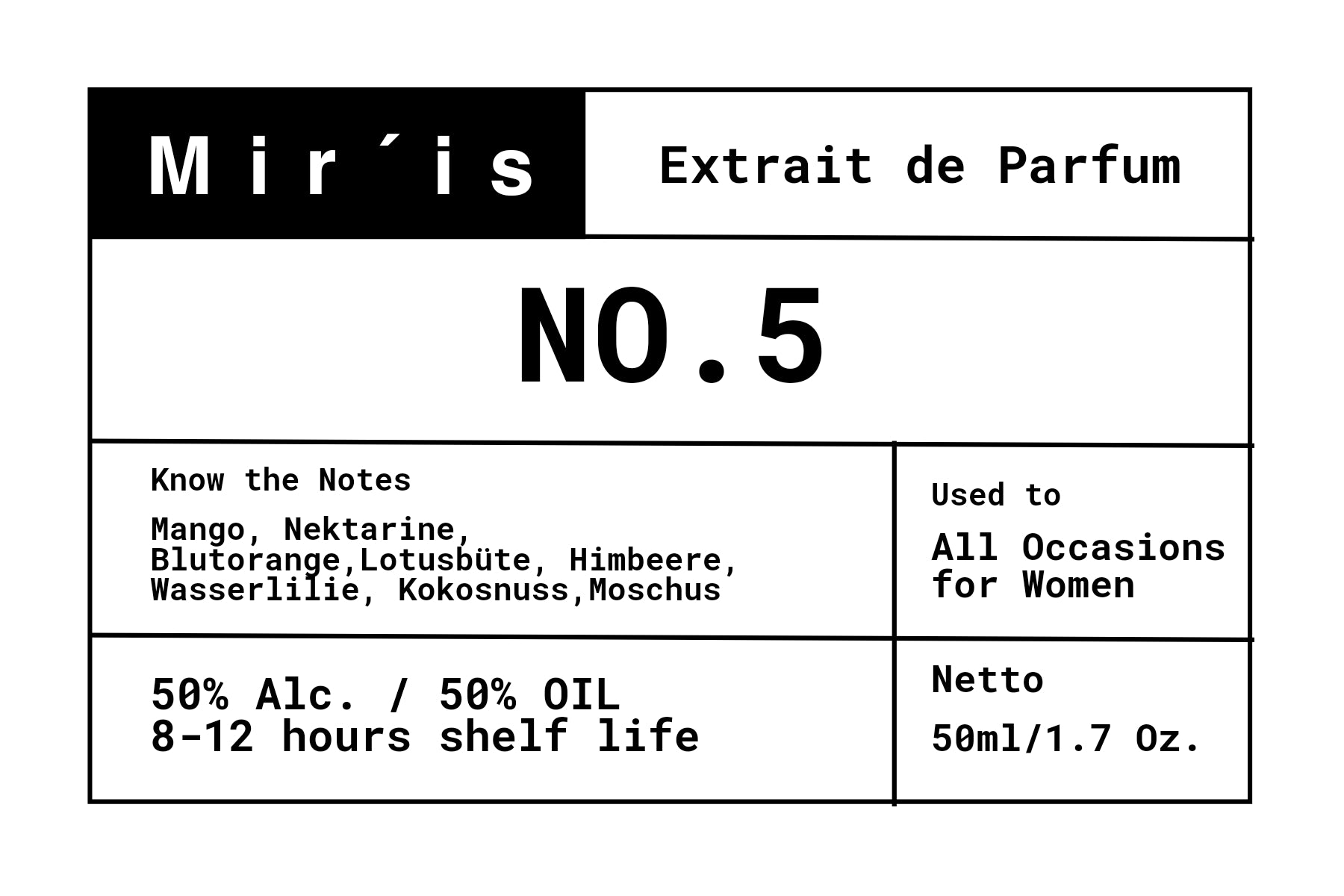 MIR'IS NO.5