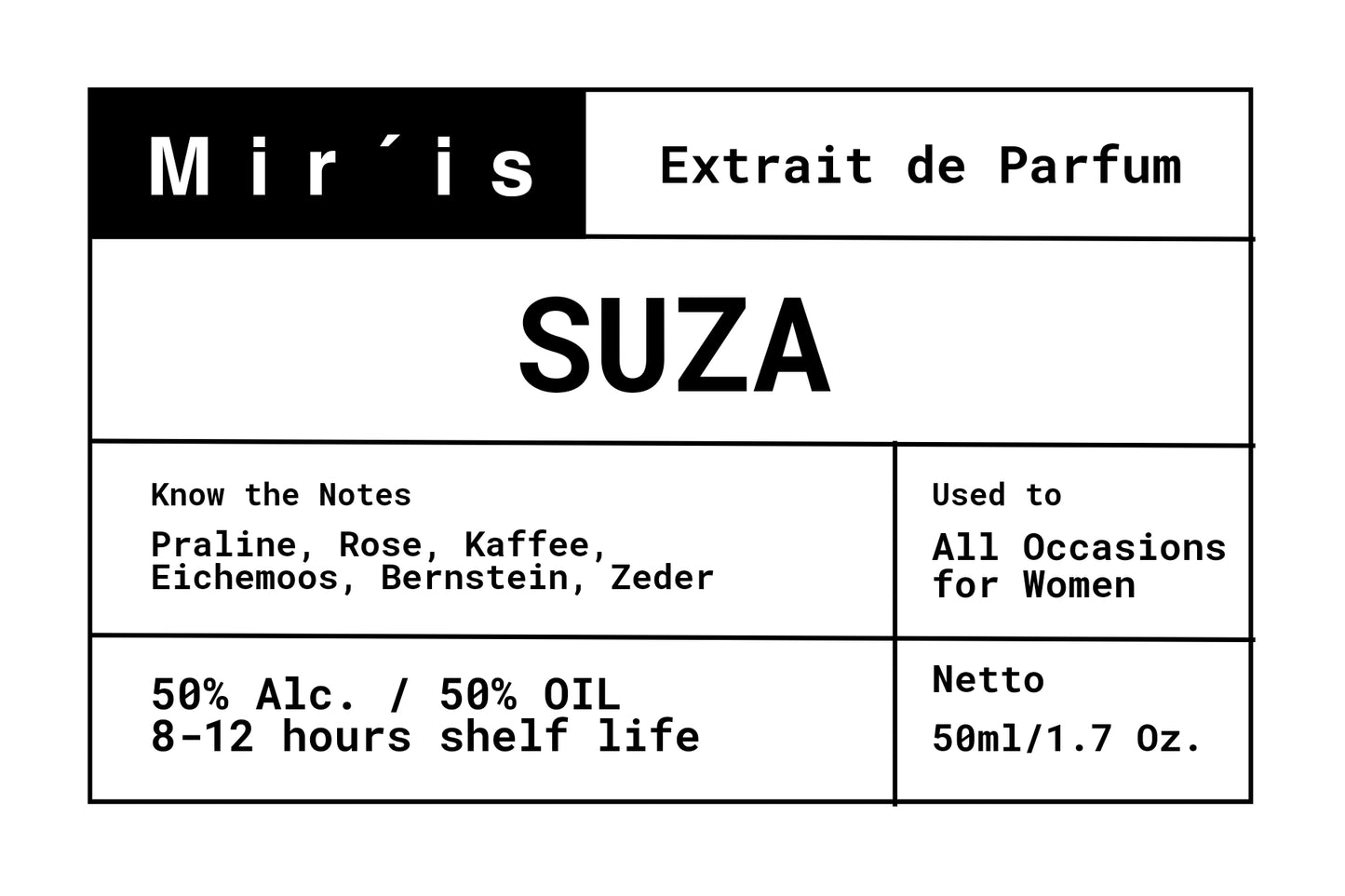 MIR'IS SUZA